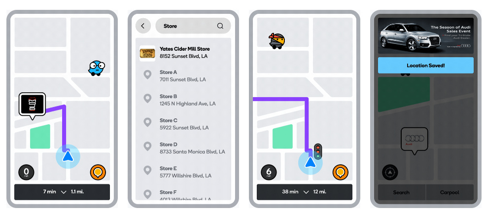 Waze Local - реклама в навігаційній програмі Google3