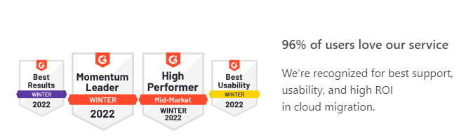 Ідеальний лендінг IT компанії для контекстної реклами: аналіз структури на прикладі Help Desk Migration, SaaS платформи для міграції даних8