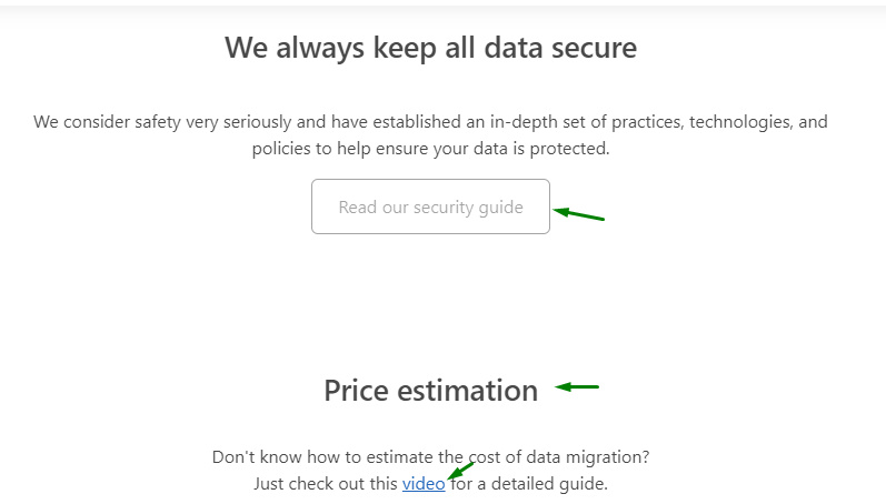 Ідеальний лендінг IT компанії для контекстної реклами: аналіз структури на прикладі Help Desk Migration, SaaS платформи для міграції даних9