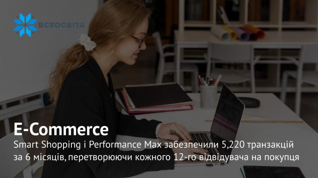 Просування освітньої платформи “ВсеОсвіта”: ремаркетинг кампанії та Performance Max в дії